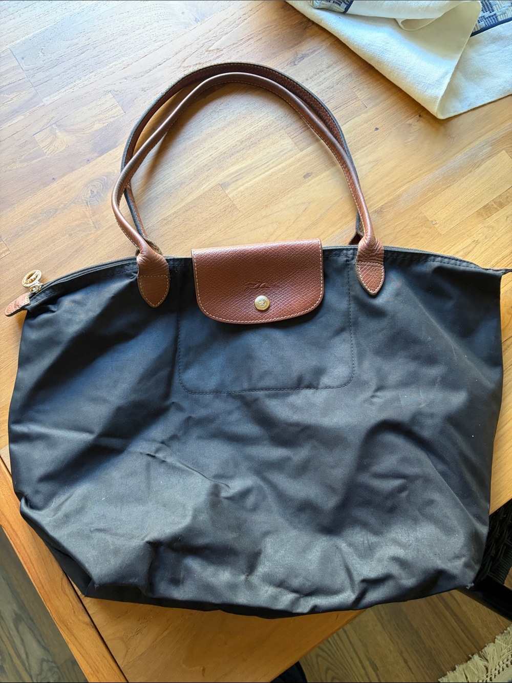 Longchamp black tote